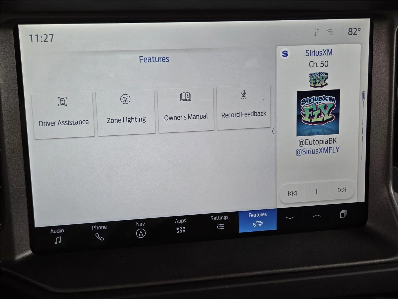 Used 2025 Shadow Black Ford Badlands image 13