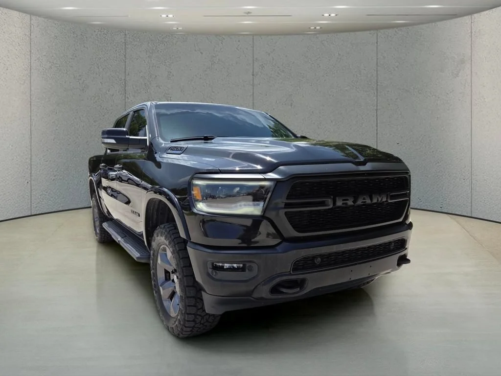 Used 2022 Diamond Black Crystal Pearlcoat Ram Big Horn image 13