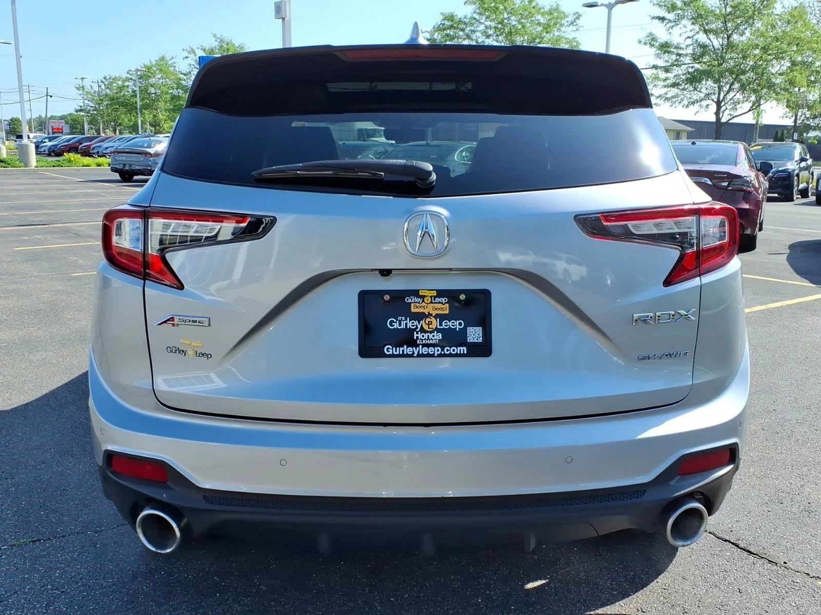 Used 2021 Silver Acura w/A-Spec Package image 12