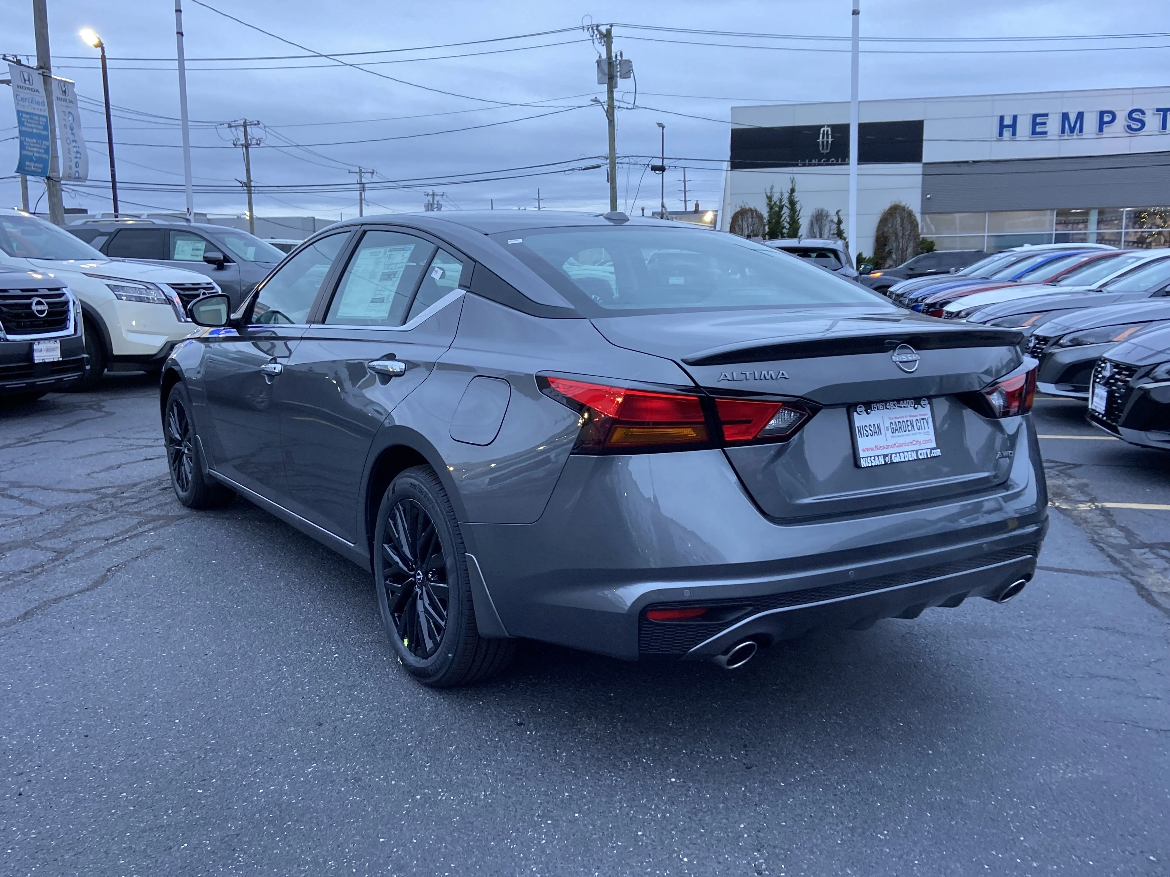 New 2025 Gun Metallic Nissan SV image 6
