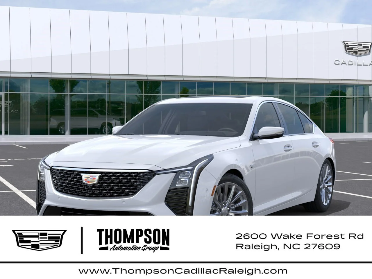 New 2026 Vibrant White Tricoat Cadillac Premium Luxury image 6