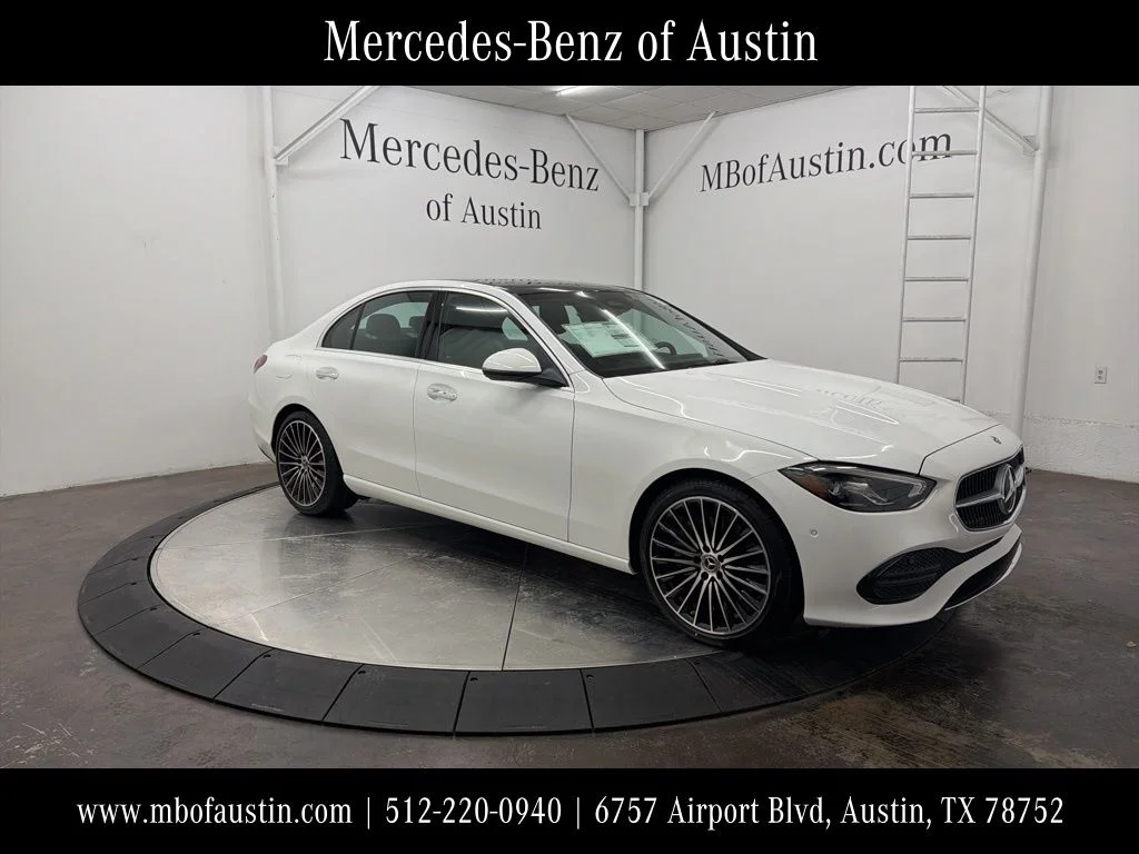 Used 2026 White Mercedes-Benz C 300 image 1