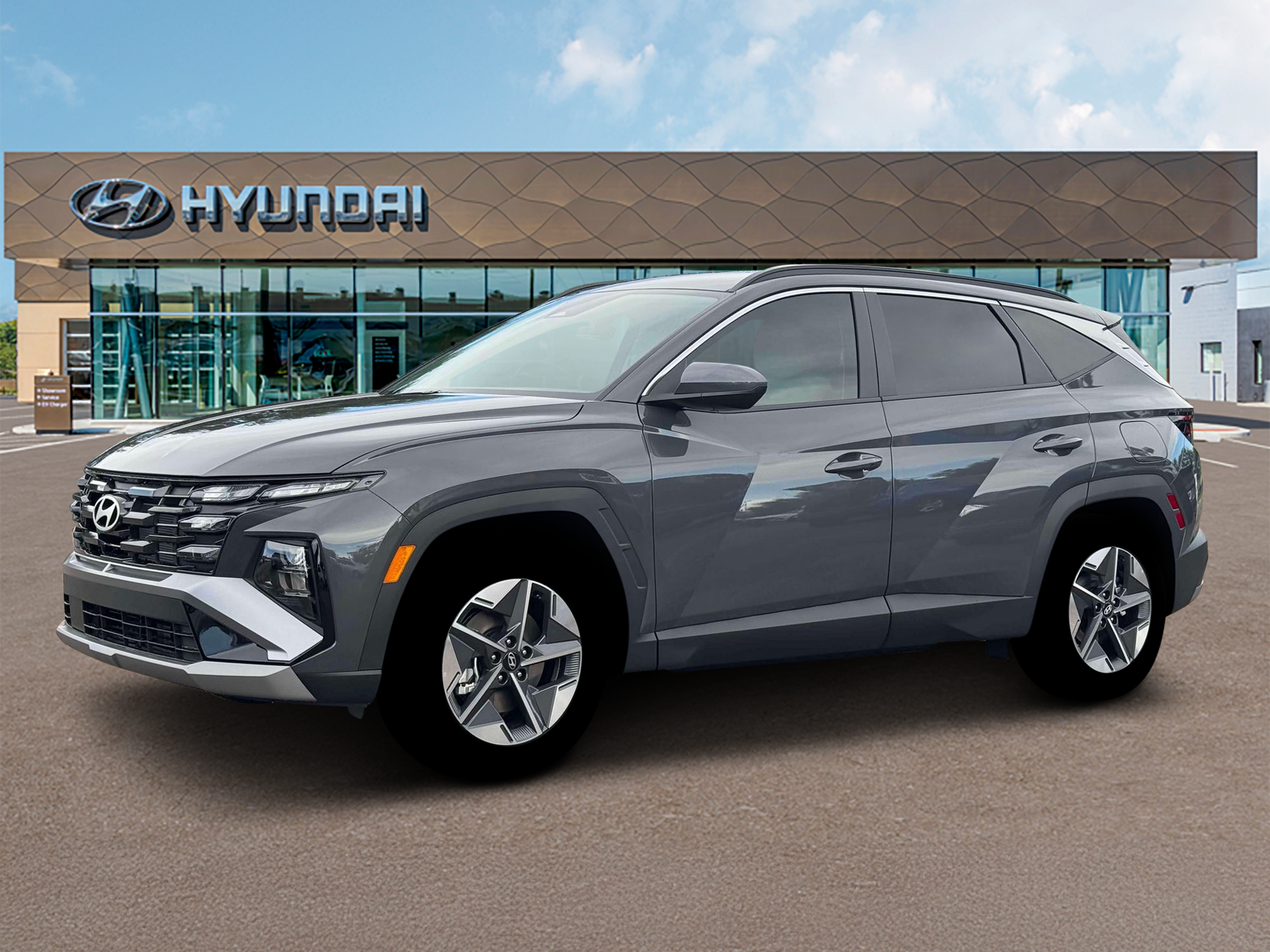 New 2026 Gray Hyundai SEL FWD image 2