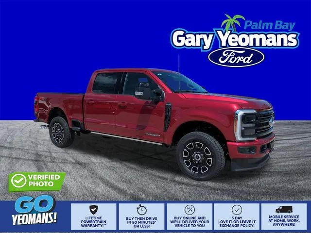 New 2026 Ruby Red Metallic Tinted Clearcoat Ford F-250® Platinum® image 1