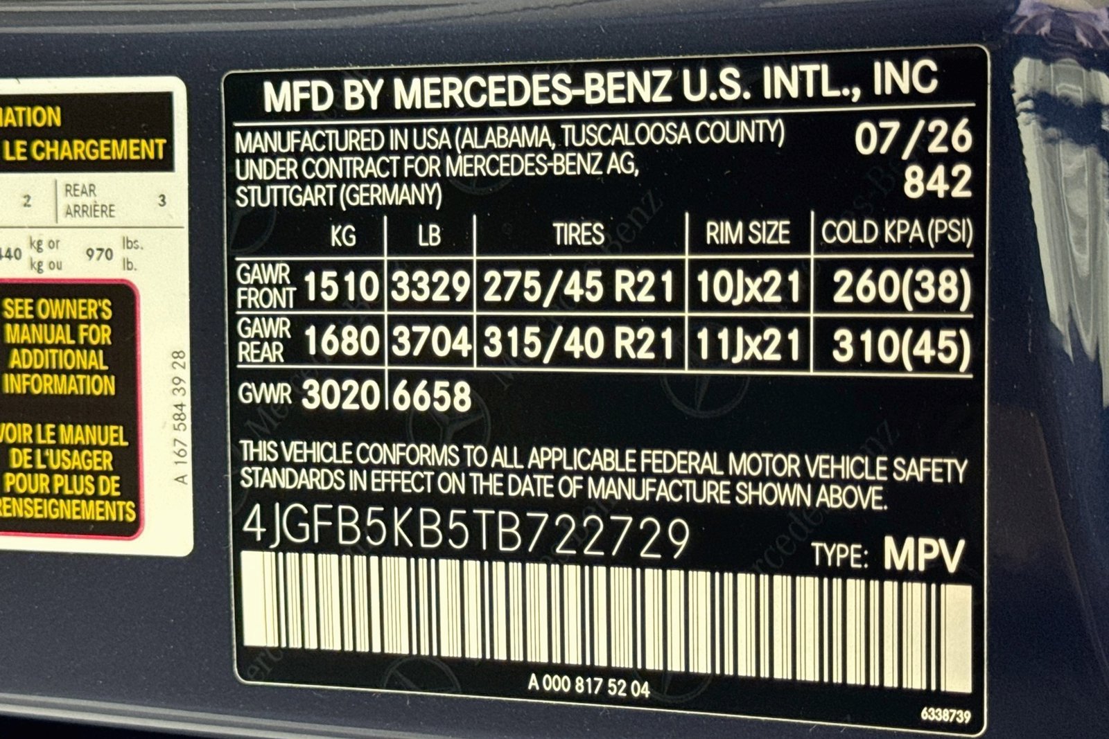 New 2026 Twilight Blue Metallic Mercedes-Benz GLE 450 image 30