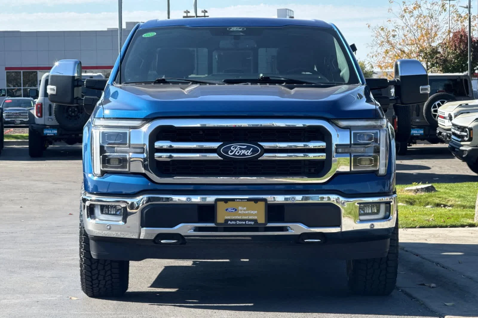 Certified Used 2024 Atlas Blue Metallic Ford LARIAT image 10