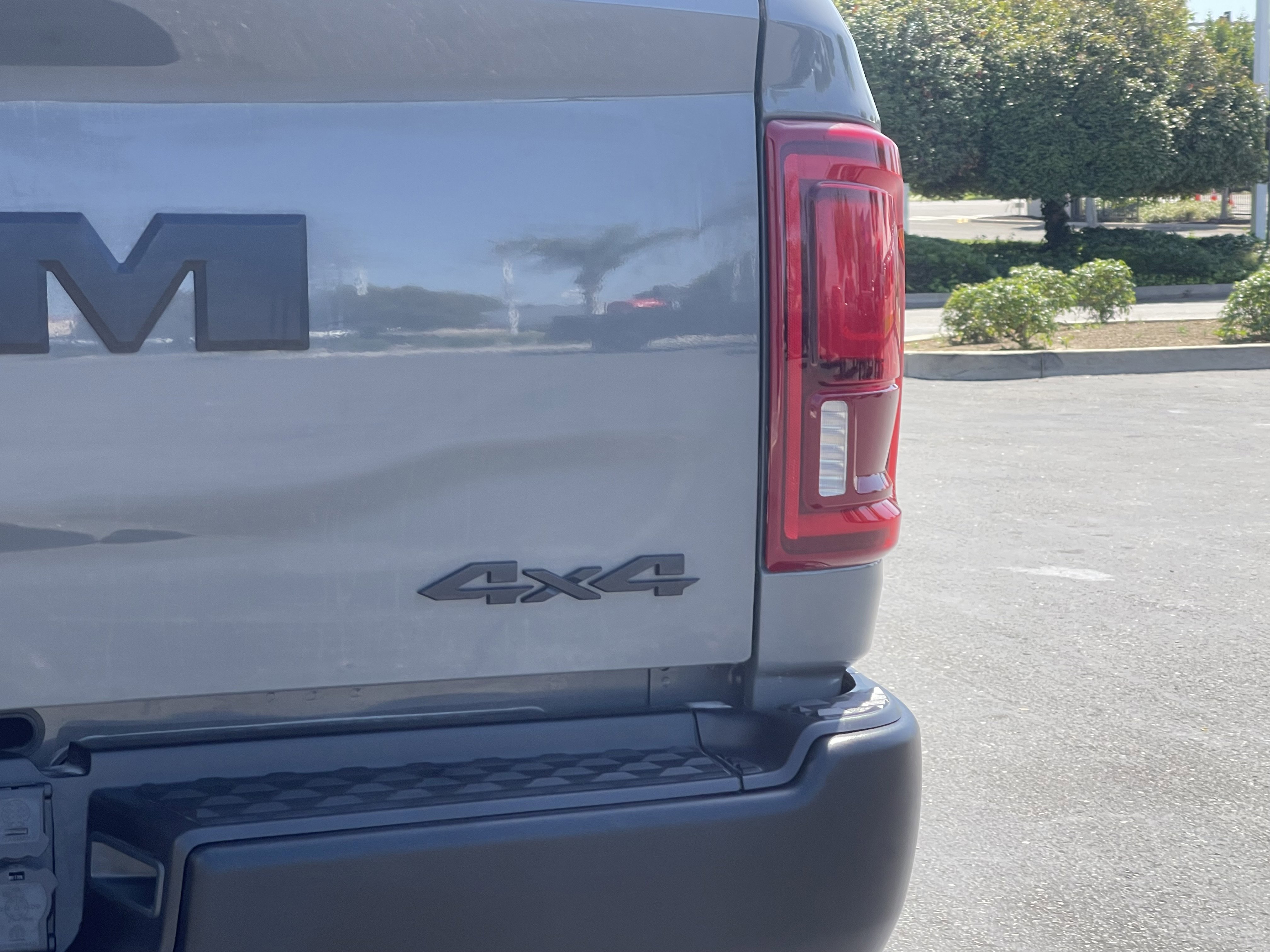 New 2026 Ceramic Gray Clear-Coat Exterior Paint RAM Rebel image 12