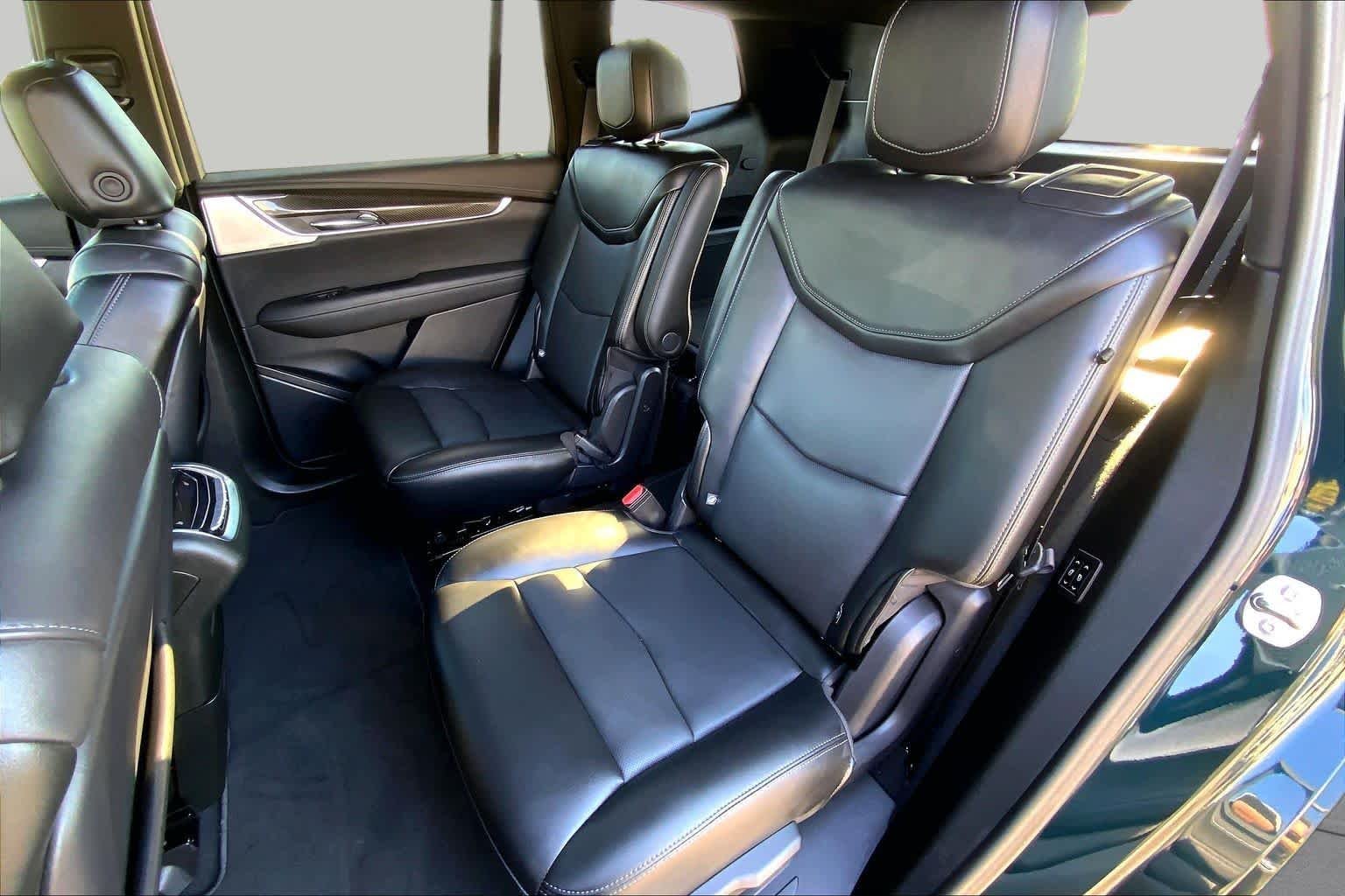 Used 2024 Emerald Lake Metallic Cadillac AWD Sport image 21