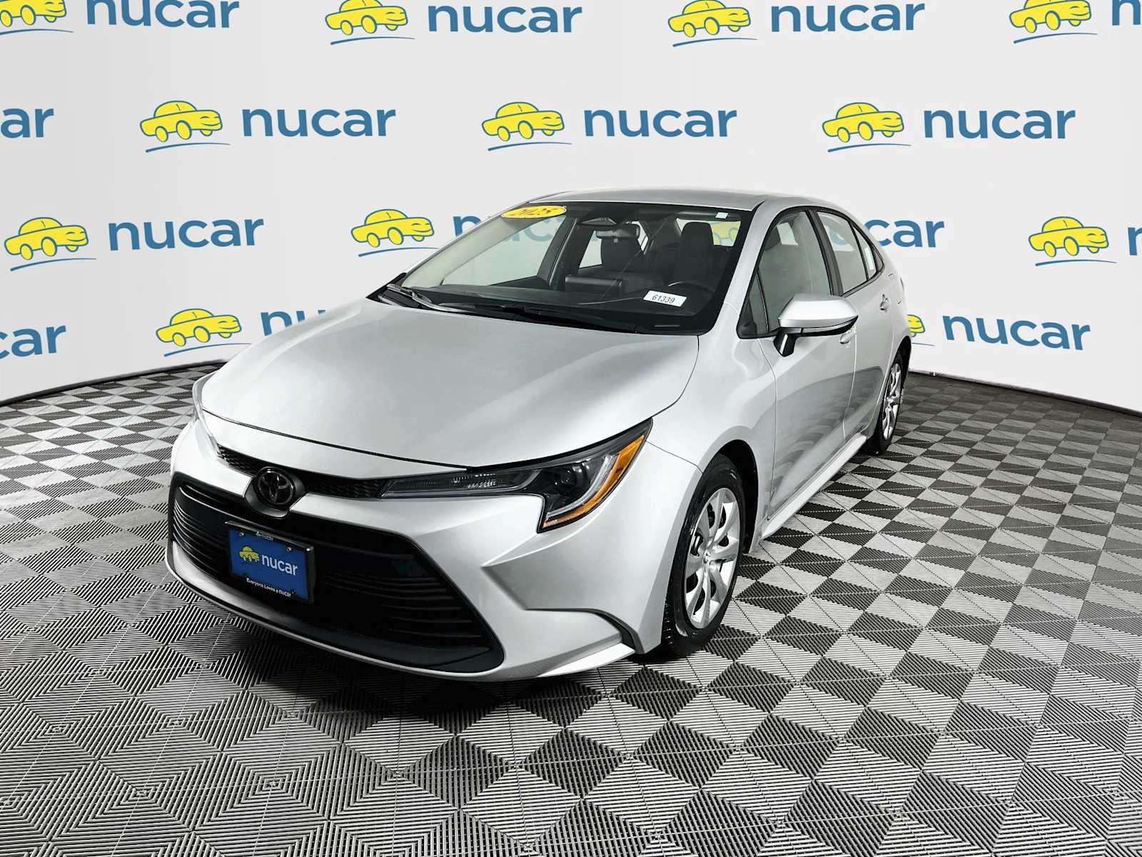 Used 2025 Classic Silver Metallic Toyota LE image 3