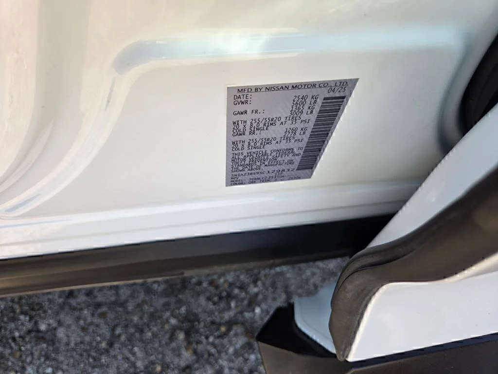 Used 2025 White Pearl Nissan SV image 32