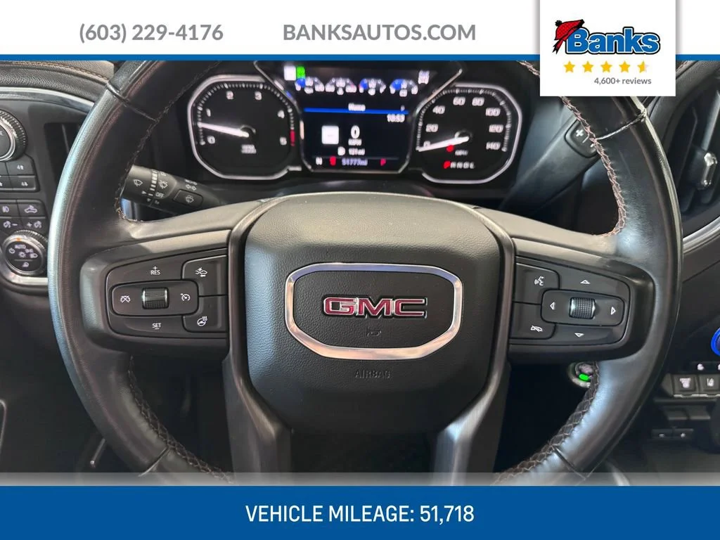 Used 2023 Pacific Blue Metallic GMC AT4 image 14
