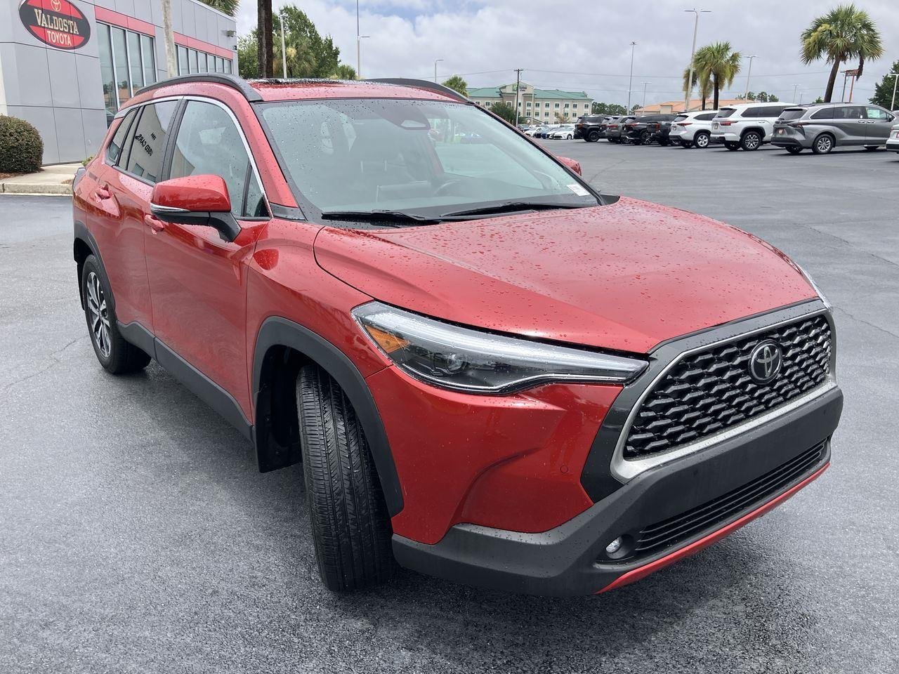 Used 2024 Red (Barcelona Red Metallic) Toyota XLE image 7