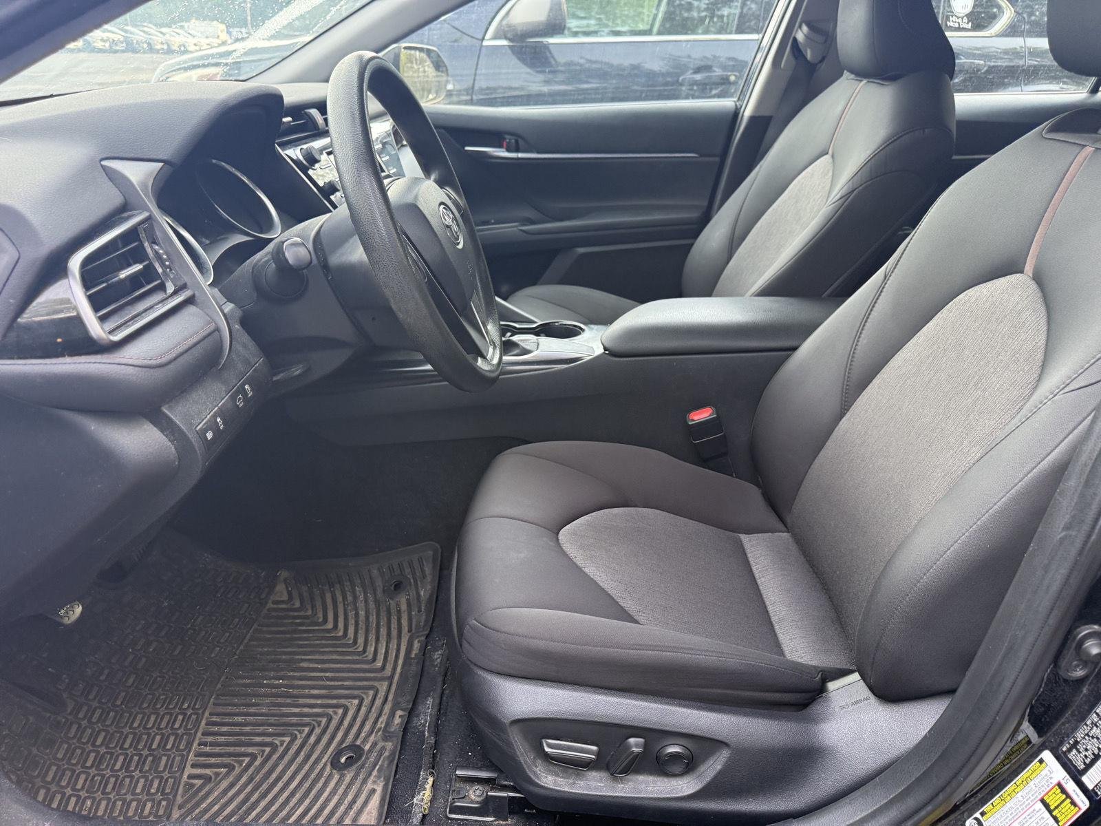 Used 2020 Midnight Black Metallic Toyota LE image 7