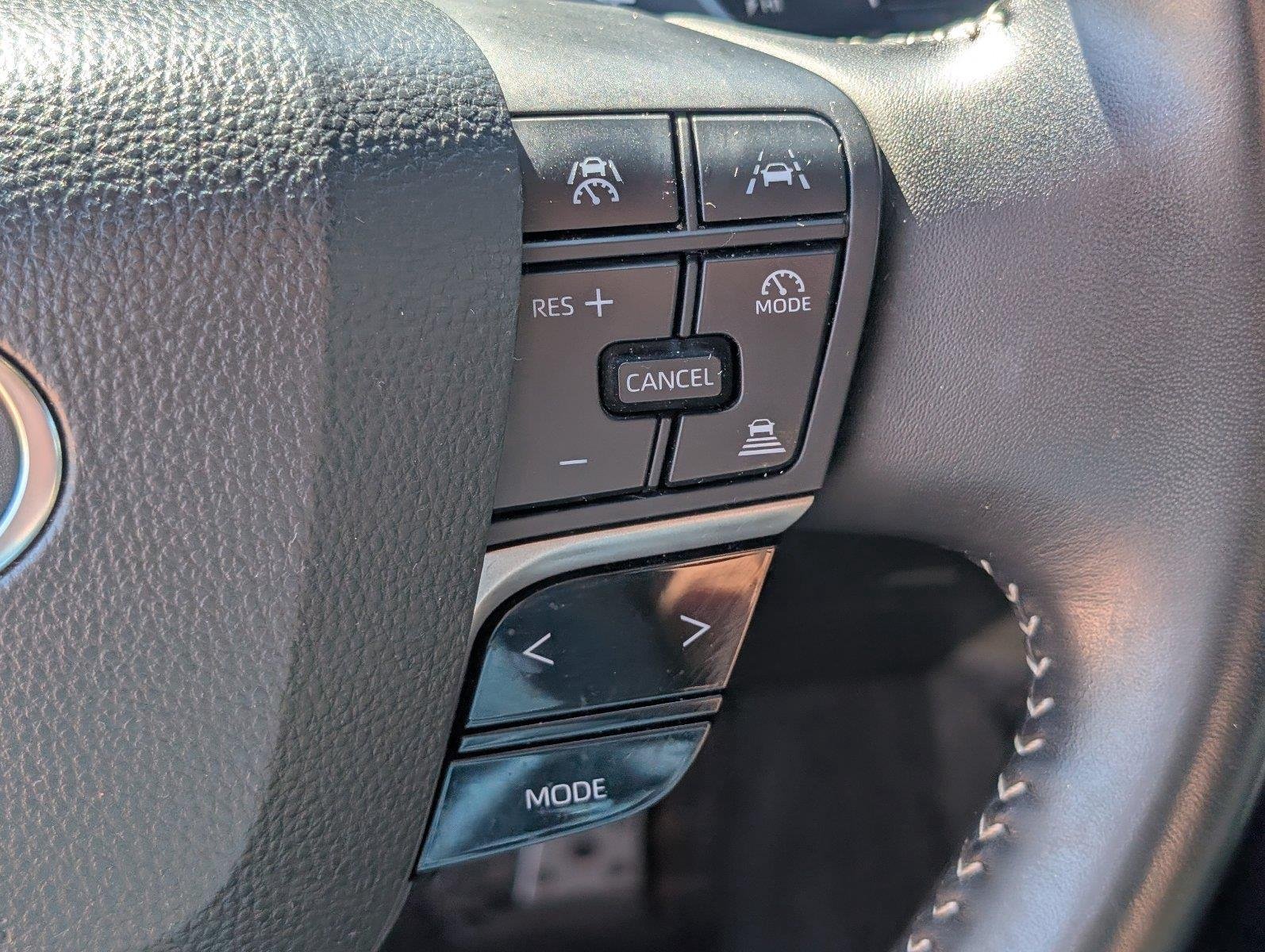 Used 2025 Midnight Black Metallic Toyota SE image 30