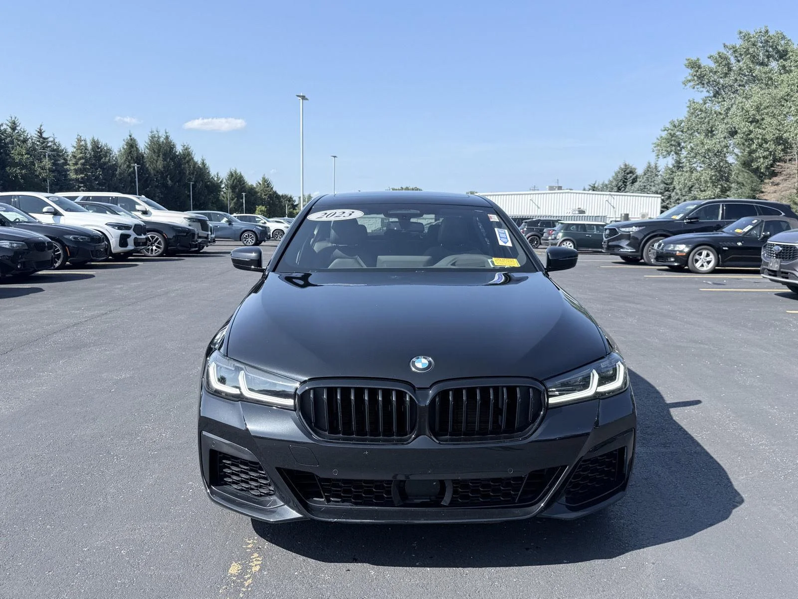 Used 2023 Black Sapphire Metallic BMW 540i xDrive image 2