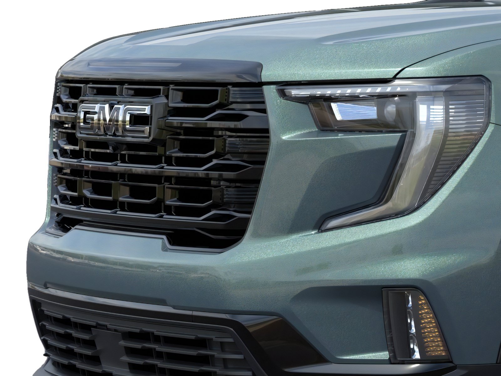 New 2027 Trailstone Green Metallic GMC Elevation image 13