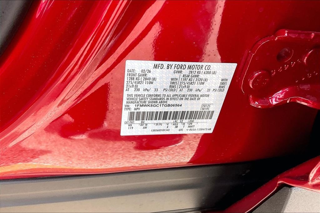 New 2026 Ford Explorer ST 4D Sport Utility