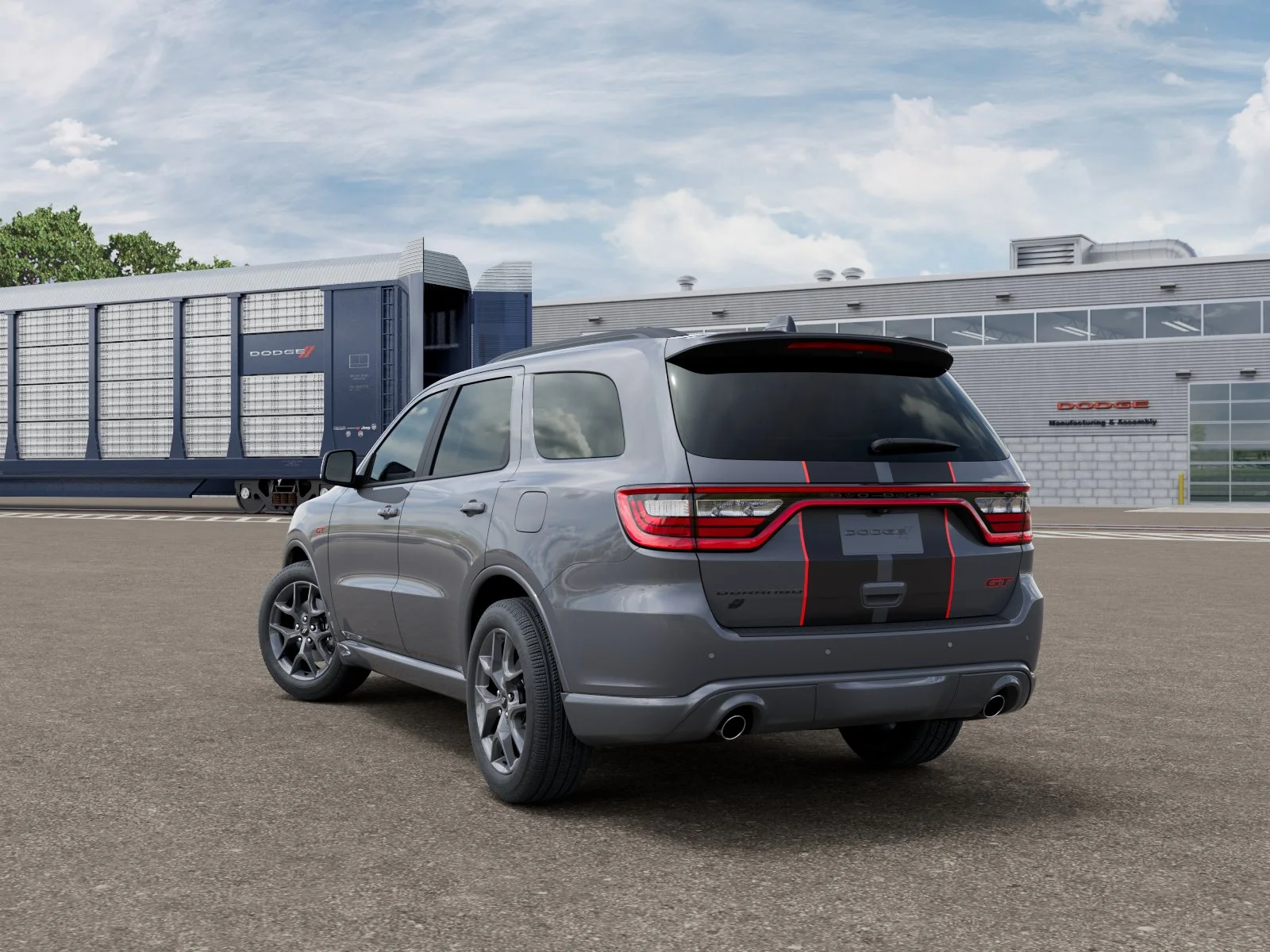 New 2026 Destroyer Gray Clear-Coat Exterior Paint Dodge GT PLUS image 3