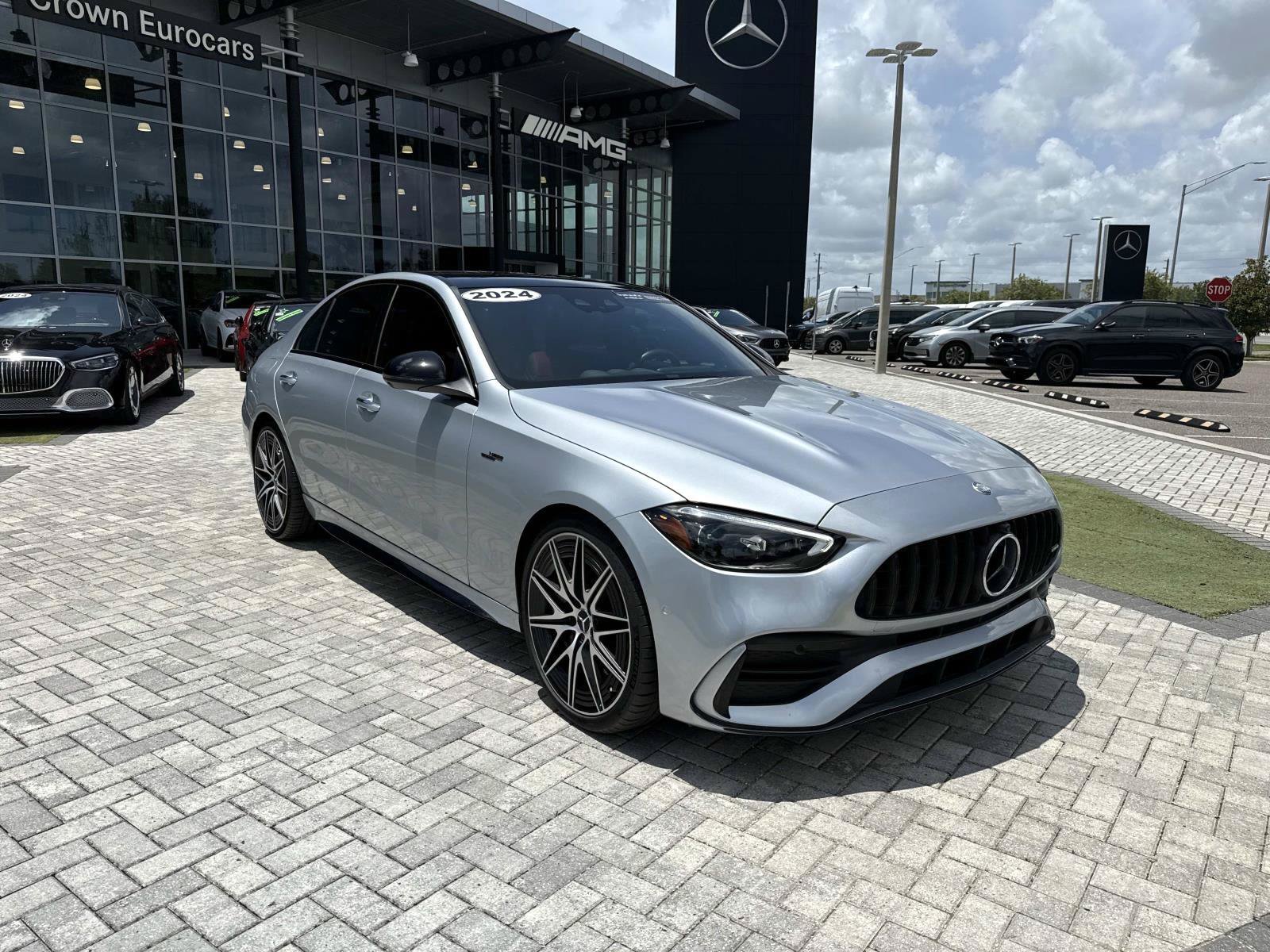 Used 2024 Cirrus Silver Metallic Mercedes-Benz C 43 AMG® image 7