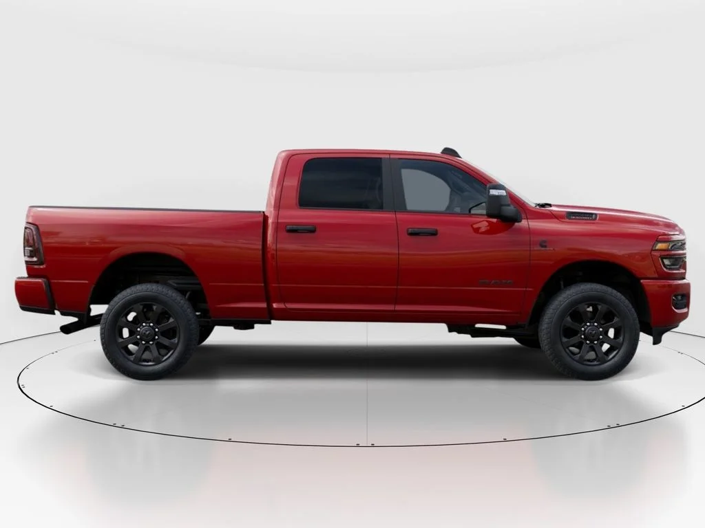 New 2026 Flame Red Clear-Coat Exterior Paint RAM Big Horn image 15