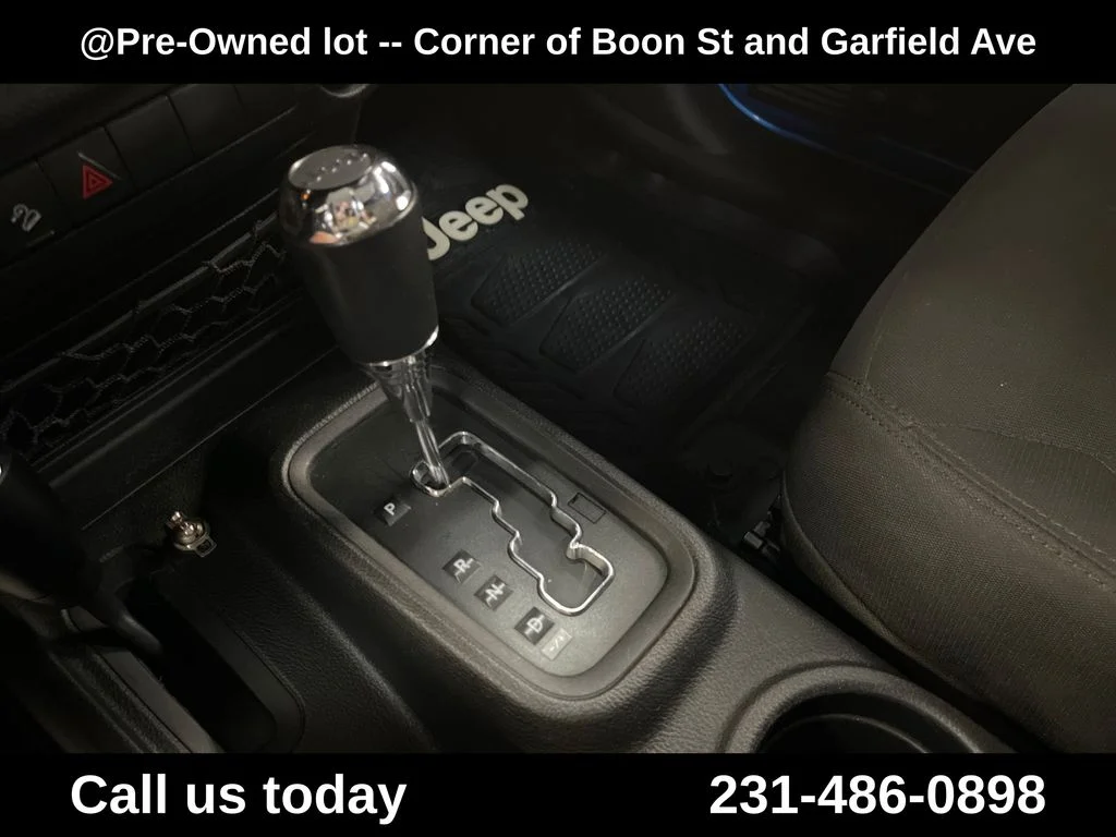 Used 2016 Blue Jeep Unlimited Sport image 25