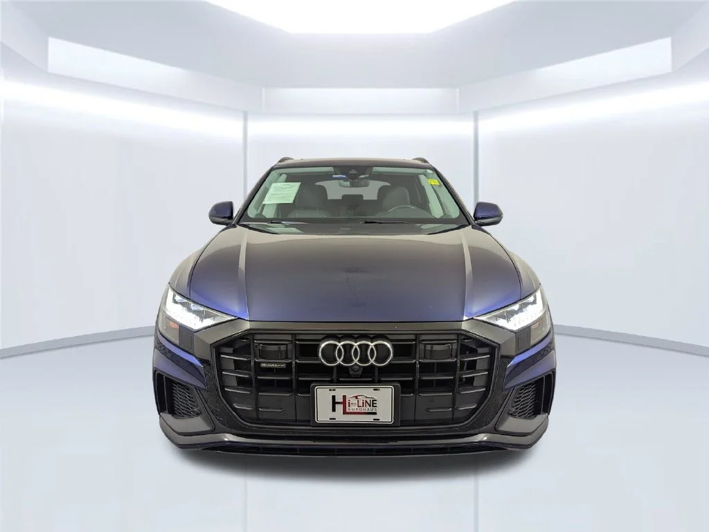 Used 2021 Blue Audi 55 Premium Plus image 27