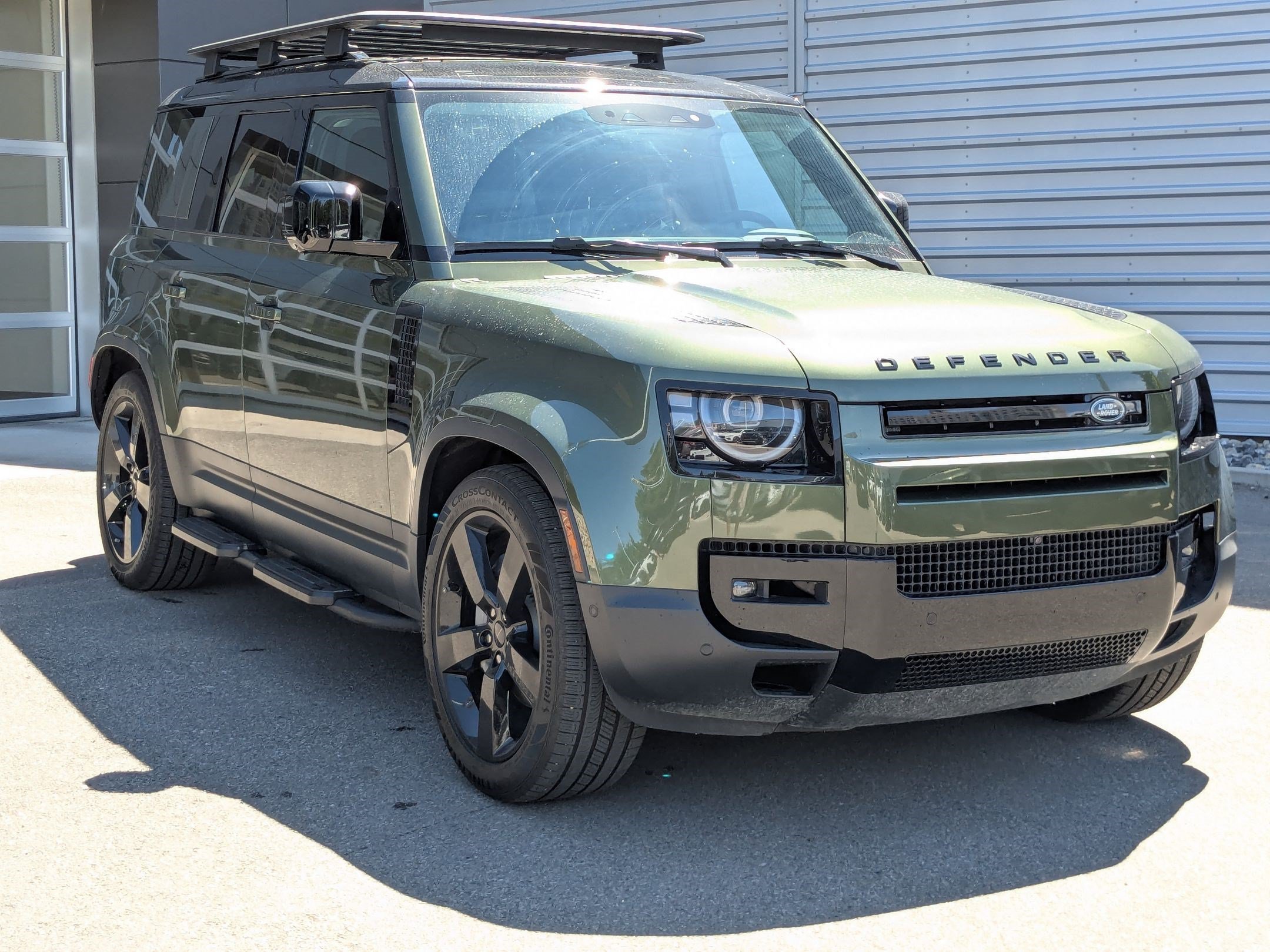 Certified Used 2026 Woolstone Green Metallic Land Rover 110 P300 S image 3