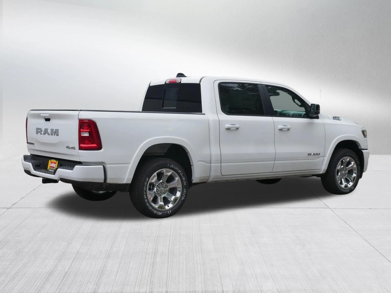 New 2026 Bright White Clear-Coat Exterior Paint RAM Big Horn image 7