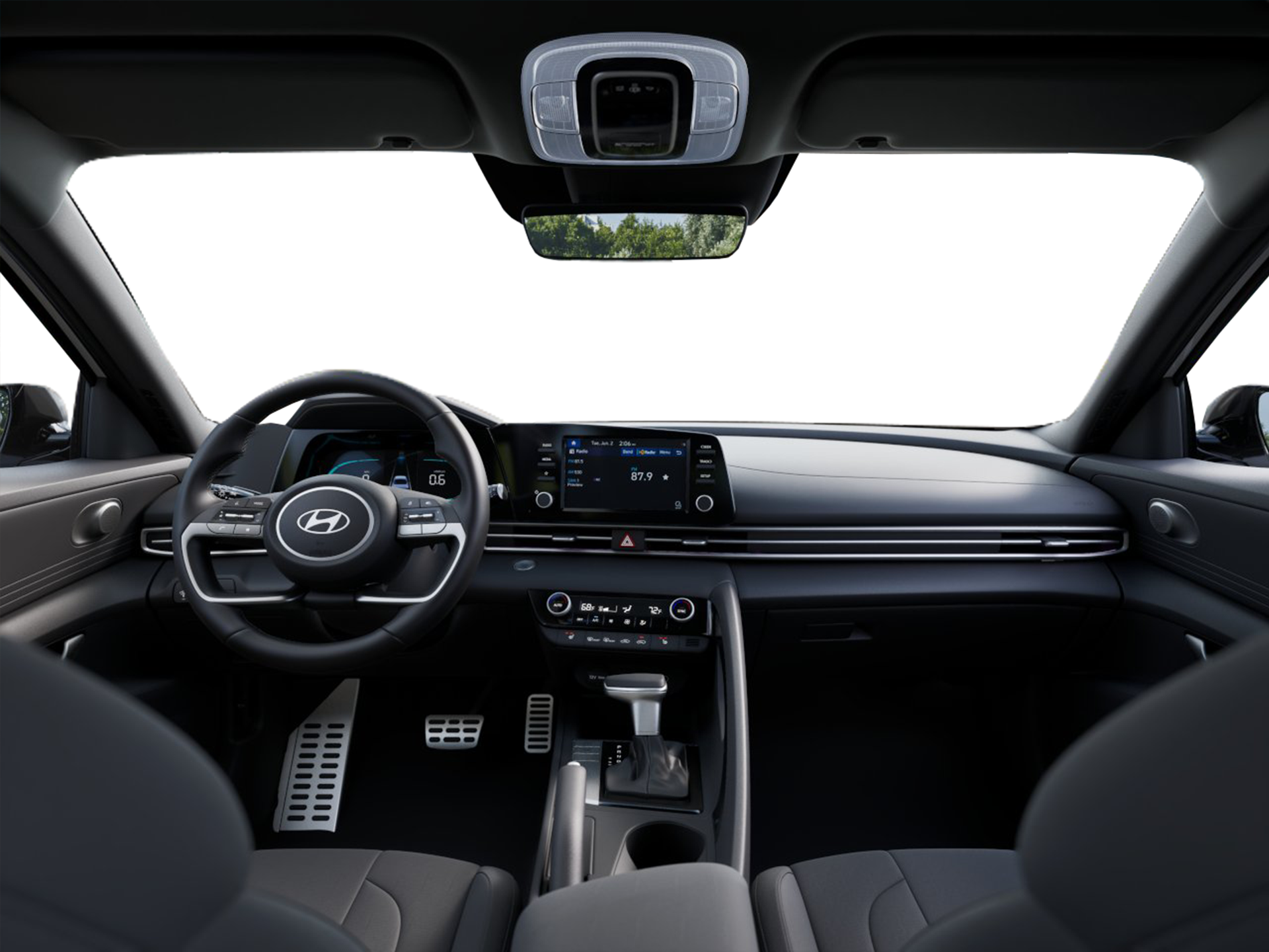 New 2026 White Hyundai SEL Sport image 8