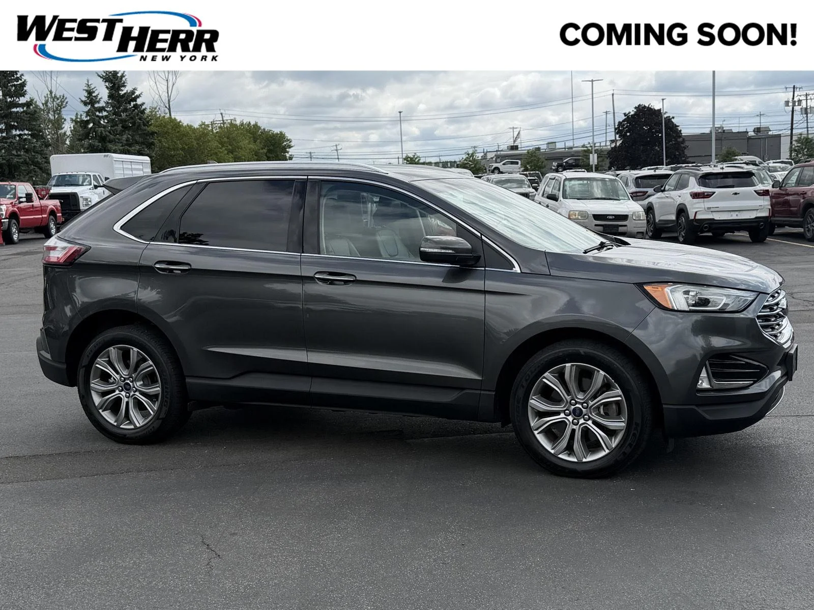 Used 2019 Magnetic Ford Titanium image 1