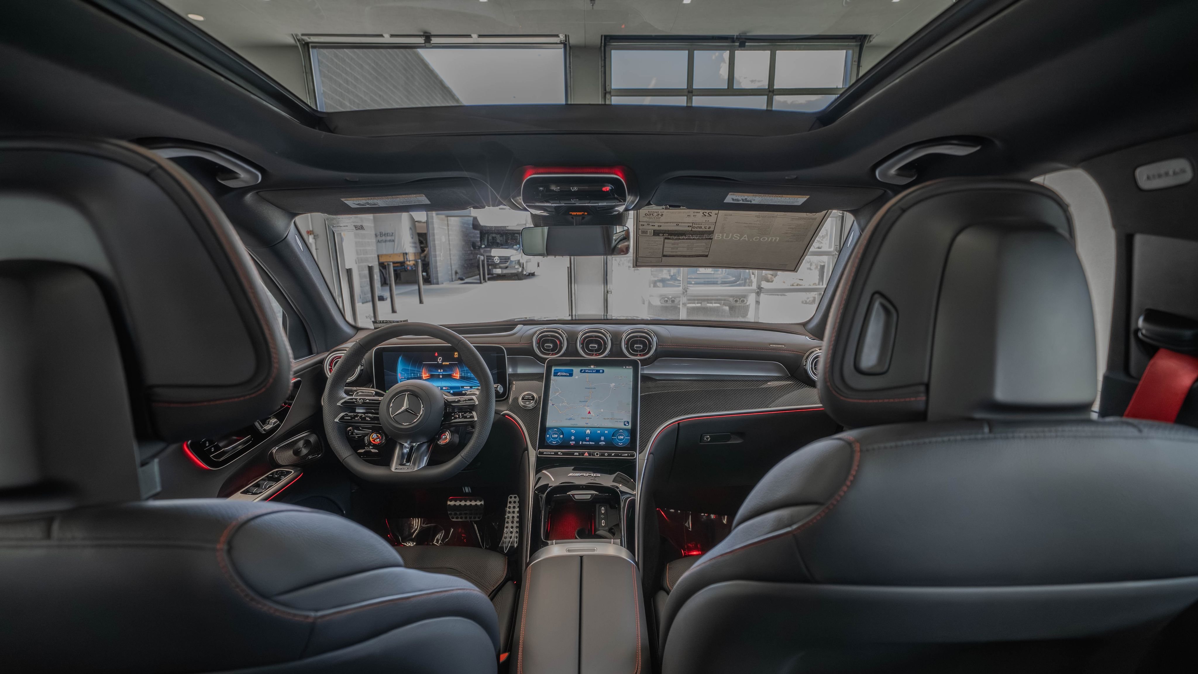 New 2026 Obsidian Black Metallic Mercedes-Benz GLC 43 AMG® image 27