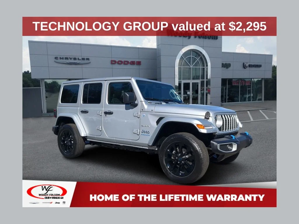 New 2024 Silver Zynith Clear-Coat Exterior Paint Jeep Sahara 4xe image 1
