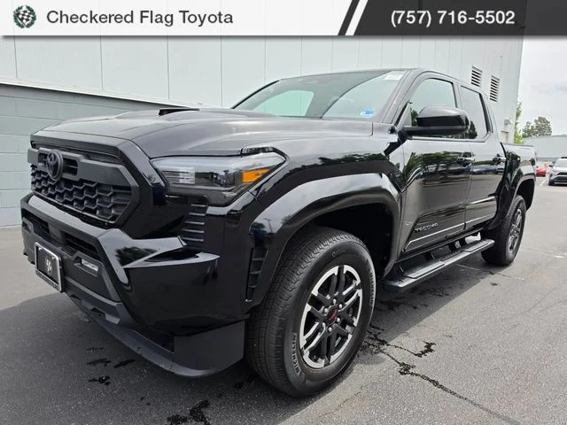 Used 2025 Black Toyota TRD Sport image 1