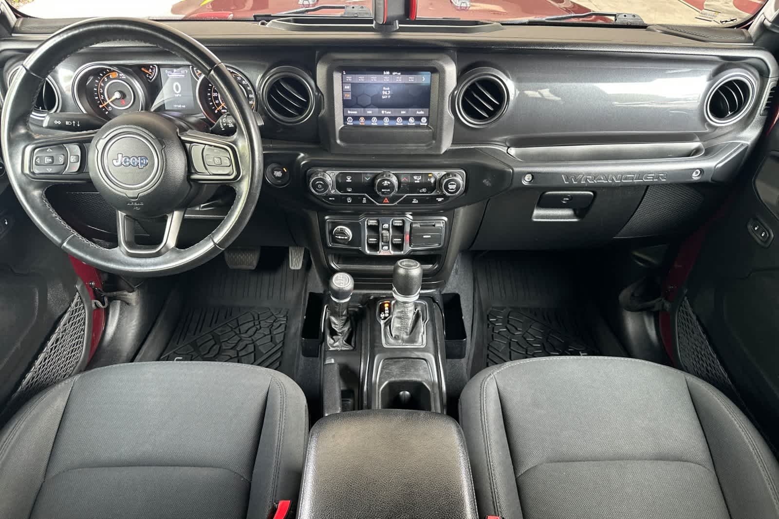 Used 2022 Snazzberry Pearlcoat Jeep Unlimited Sport Altitude image 3