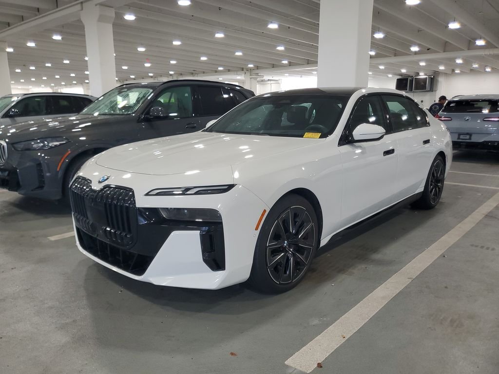 Certified Used 2023 Alpine White BMW 740i image 1