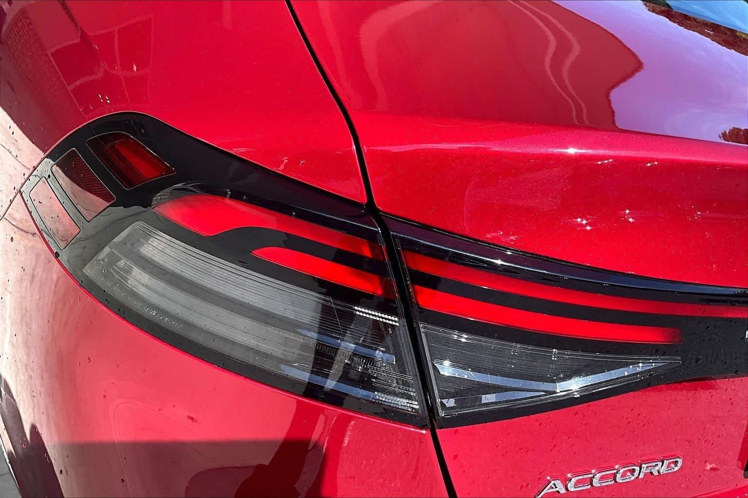 Used 2024 Radiant Red Metallic Honda EX image 29