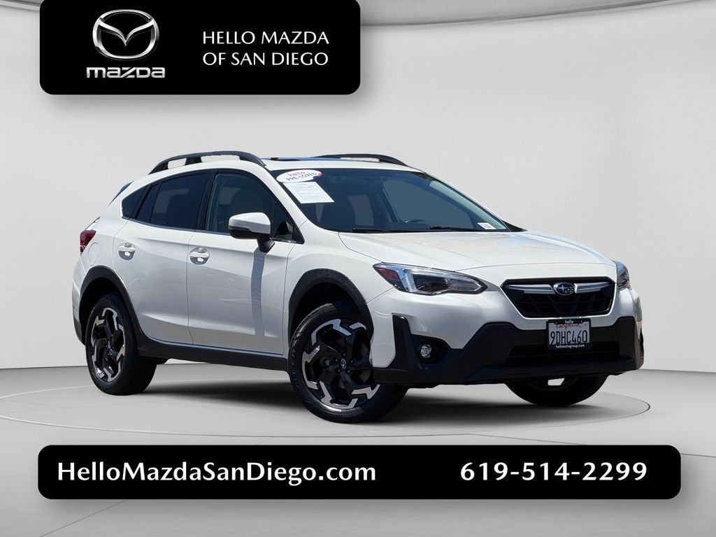 Used 2021 Crystal White Pearl Subaru Limited image 1