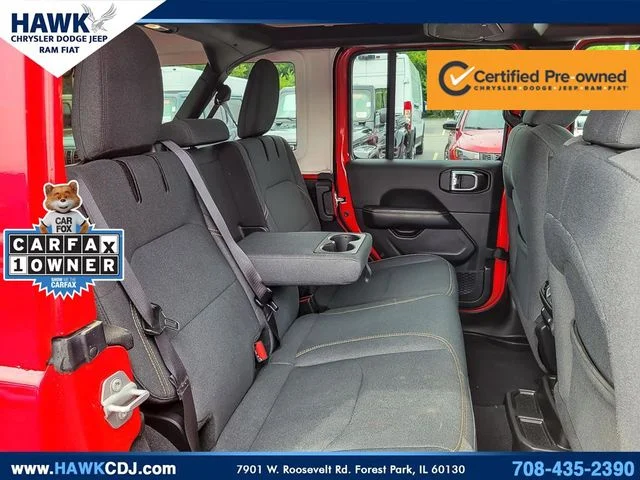 Certified Used 2025 Red Jeep Sahara 4xe image 25