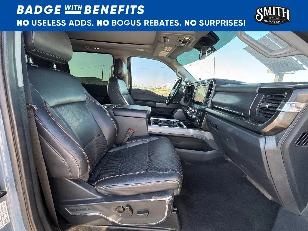 Used 2023 Azure Gray Metallic Ford LARIAT image 12