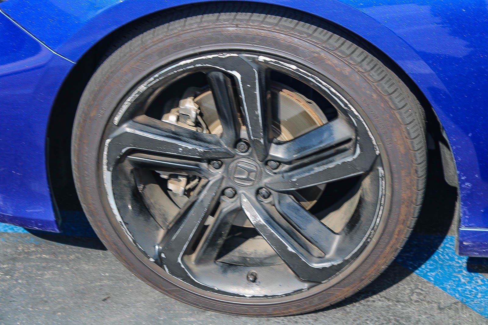 Certified Used 2020 Obsidian Blue Pearl Honda Sport image 12