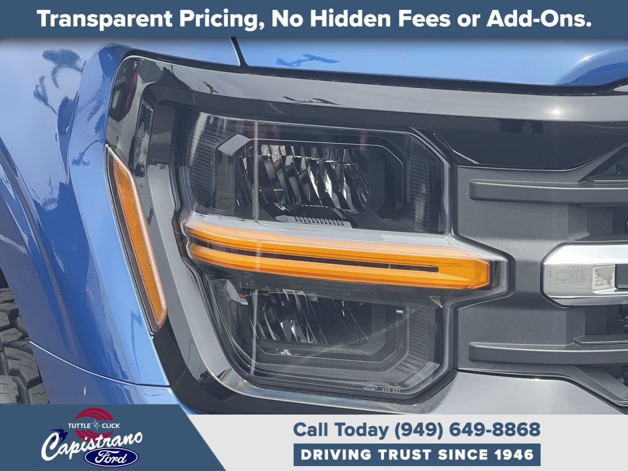 New 2025 Atlas Blue Metallic Ford XLT image 7