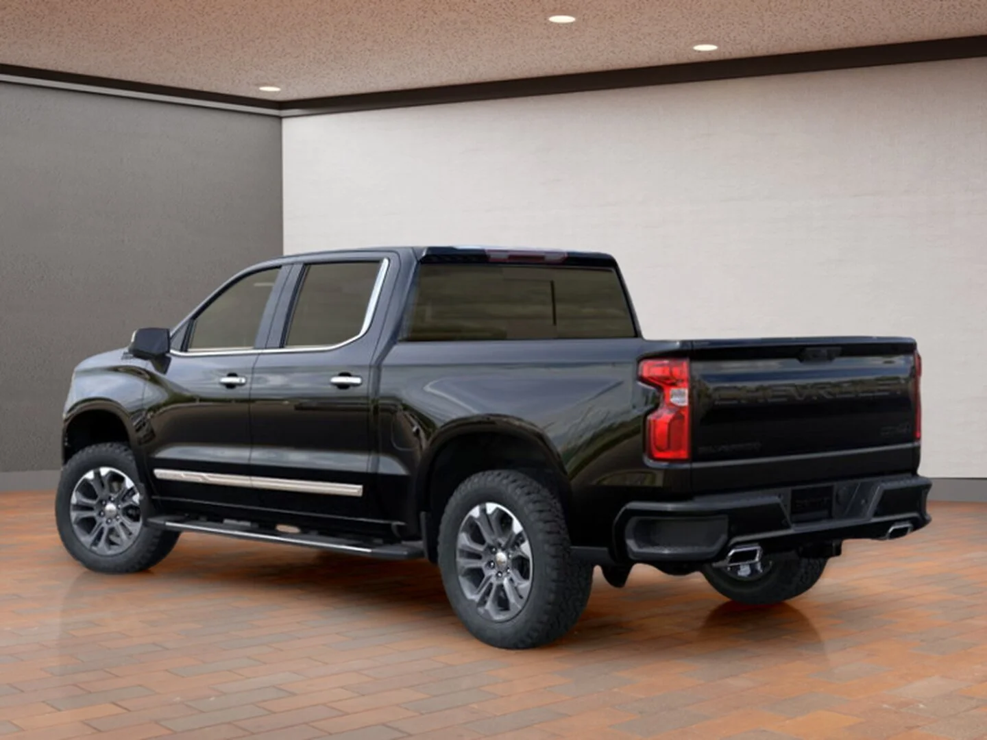 New 2026 Black Chevrolet Crew Cab Short Box 4-Wheel Drive High Country image 3