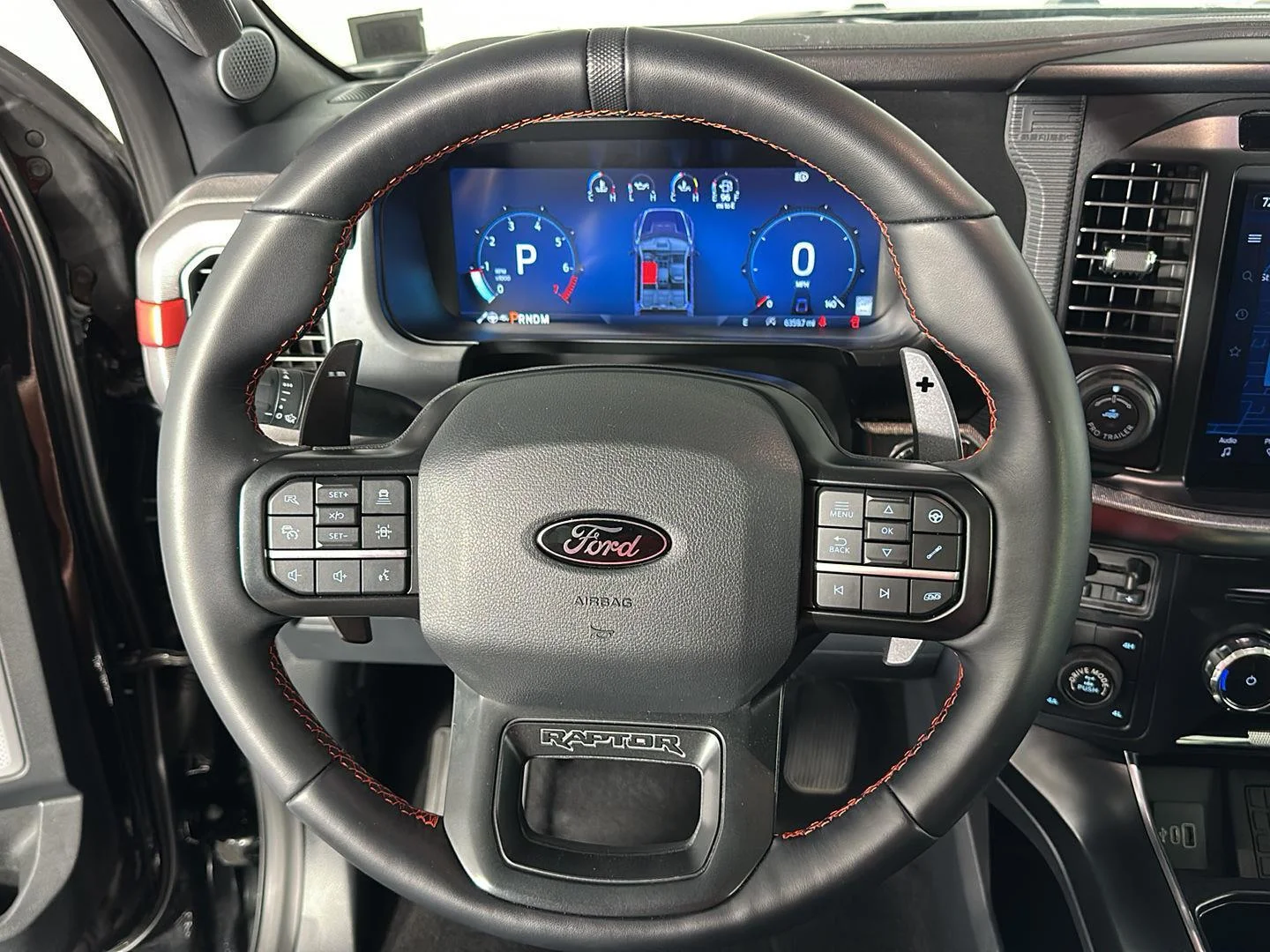 Used 2025 Agate Black Metallic Ford Raptor image 21