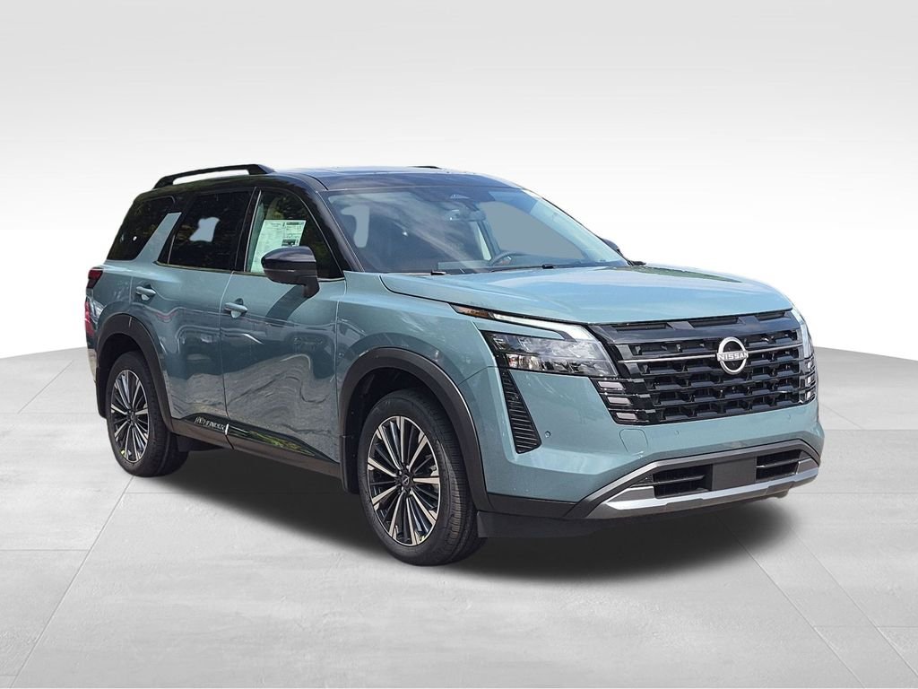New 2026 Baltic Teal Pearl / Super Black Two-tone Nissan Platinum image 10