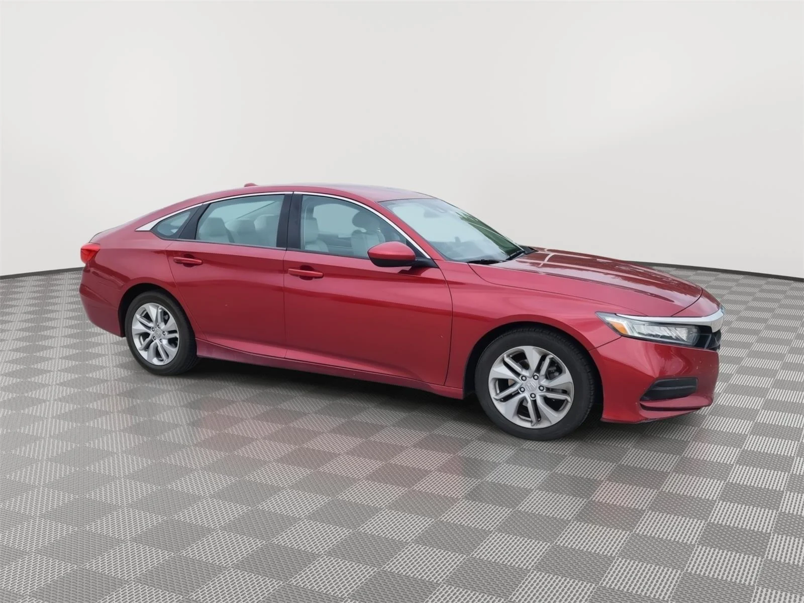 Used 2019 Radiant Red Metallic Honda LX 1.5T image 3