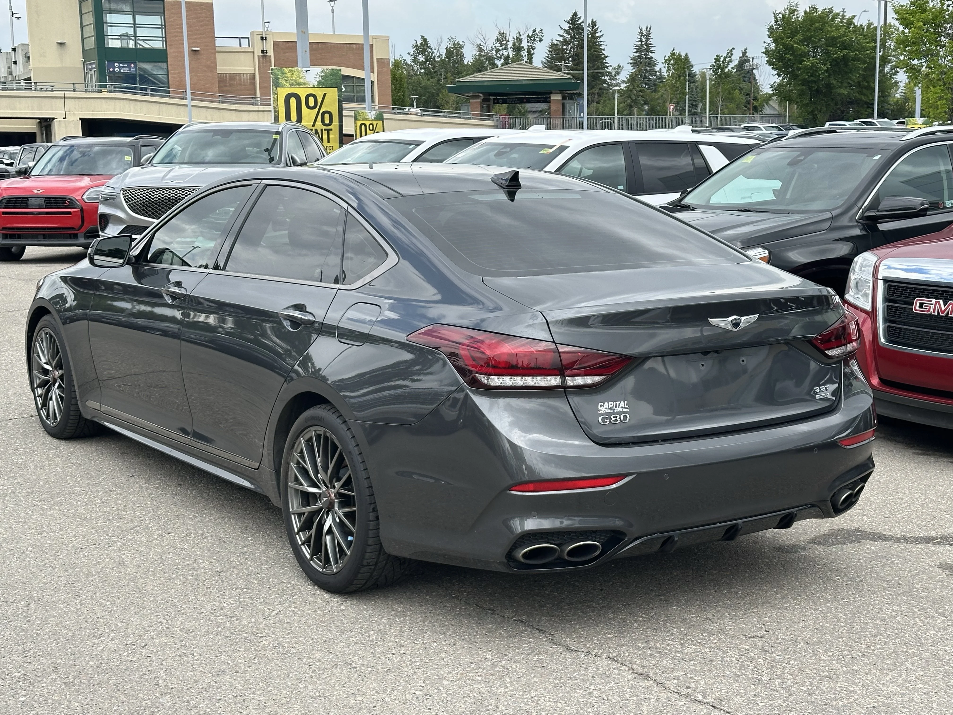 Used 2020 Himalayan Grey Metallic Genesis 3.3T Sport image 4