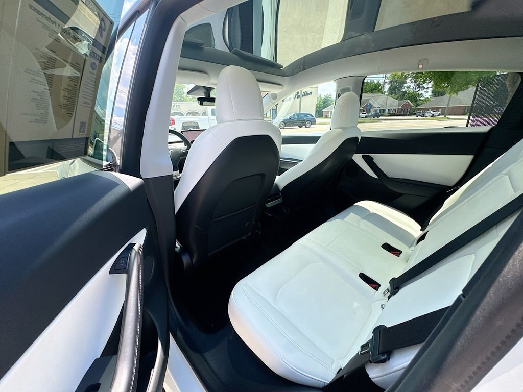 Used 2021 Pearl White Multi-Coat Tesla Performance image 29
