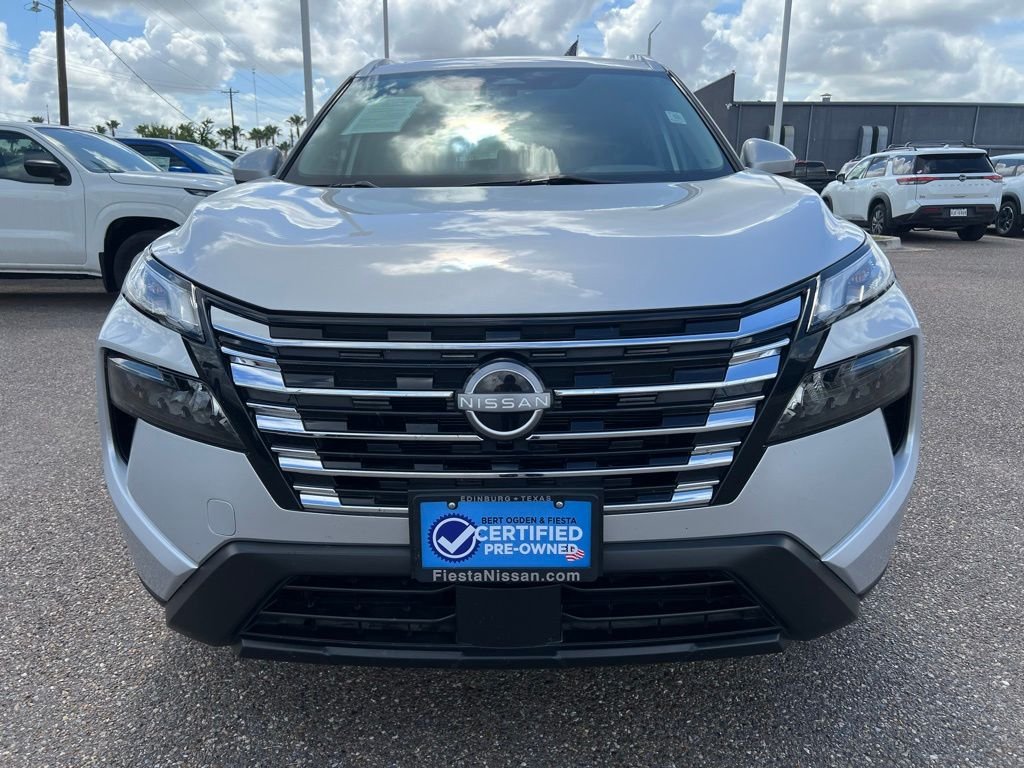 Certified Used 2024 Silver Nissan SV image 2