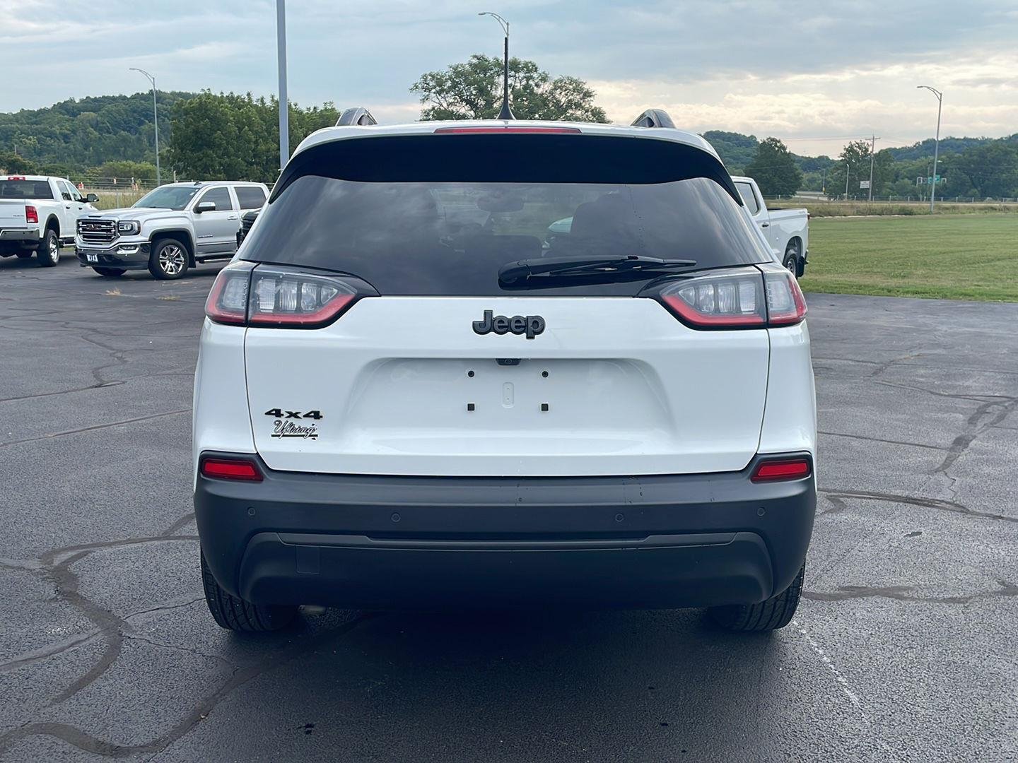 Used 2023 Bright White Clearcoat Jeep Altitude Lux image 4