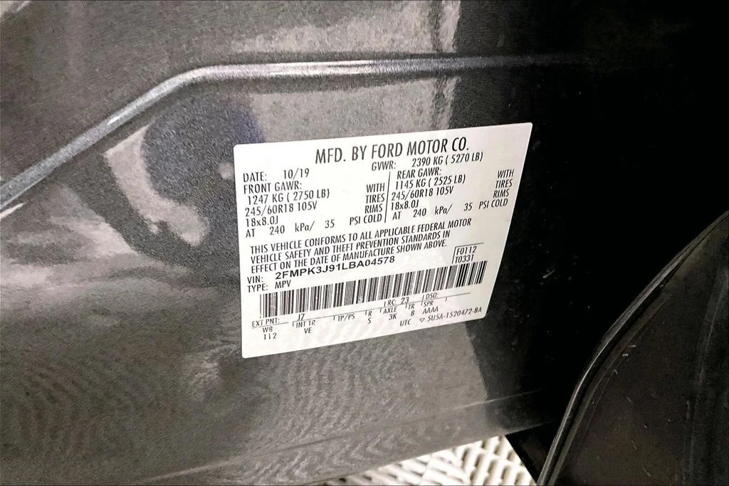 Certified Used 2020 Magnetic Ford SEL image 26